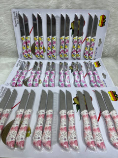 چاقو میوه خوری رمانتیک هوم گلدار